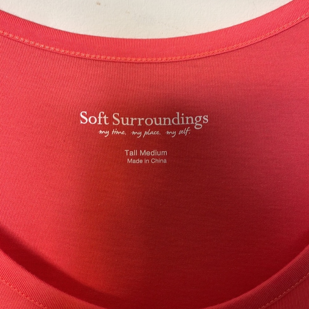 Soft Surroundings Santiago Tank Maxi Dress Medium Tall - Picture 4 of 8